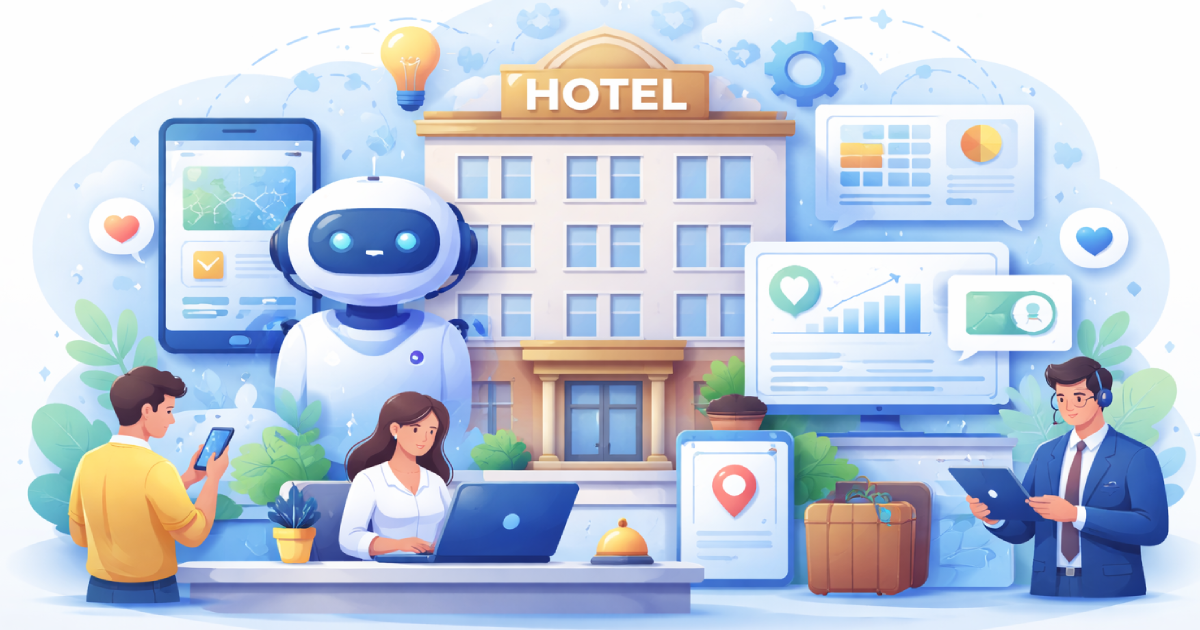 Oteller için Yapay Zeka Destekli Rezervasyon ve Yönetim